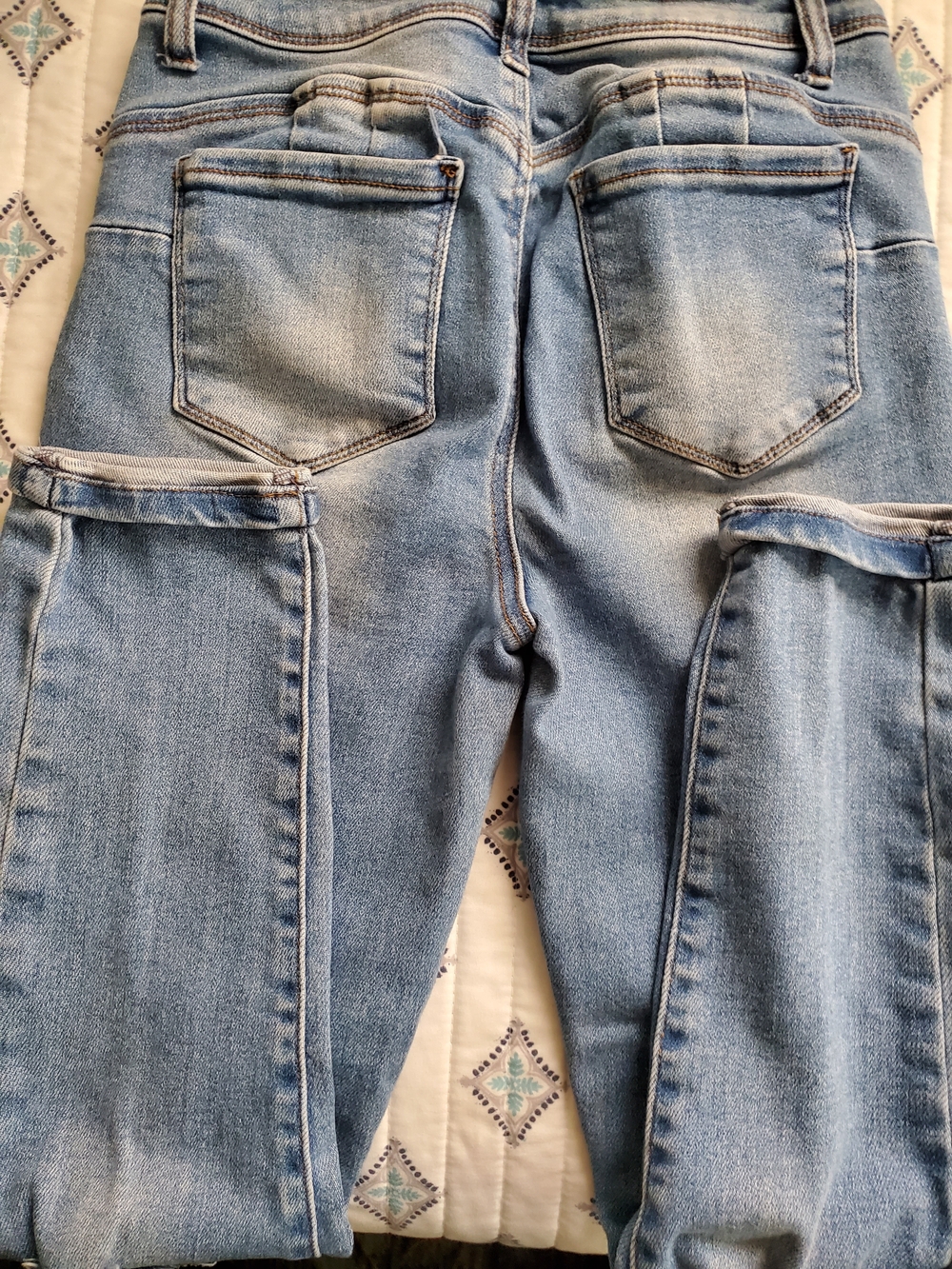 Light Blue Junior’s Denim Jeans - Wax Jean - Picture 4 of 7
